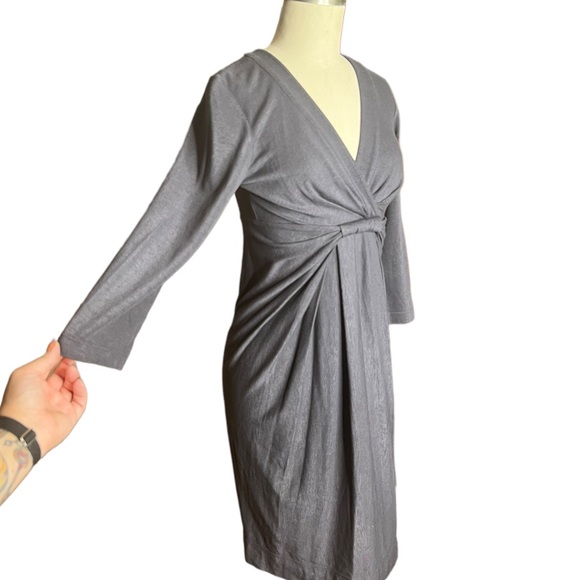 BCBGMaxAzria Deep V Twist Front Dress size S - Picture 8 of 14